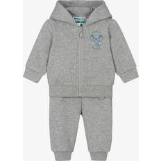 Kenzo Survêtements Kenzo Kids Boys Grey Cotton Elephant Tracksuit