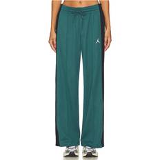 Jordan Donna Pantaloni & Shorts Jordan Pantaloni Wide Leg Poliestere W - Green/Black/White