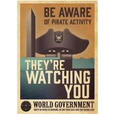 Limited Edition A3 Pirate Print