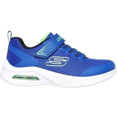 PU (Polyurethane) Sport Shoes Skechers Boy's Microspec Max - Blue/Lime