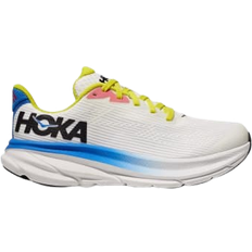 Hoka Kid's Clifton 9 - Blanc De Blanc/Virtual Blue