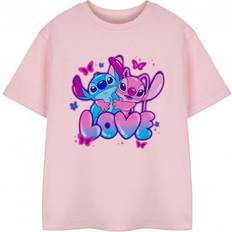 Lilo & Stitch Girls Love Short-Sleeved T-Shirt