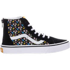 Vans Kid's Sk8-Hi Zip Shoe - Ditsy Floral Black/Multi