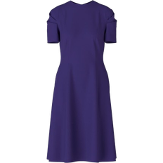 Marc Cain Elegant Vintage Cut Dress - Deep Purple