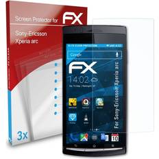 Screen Protectors atFoliX 3x screen protector for sony-ericsson xperia arc clear