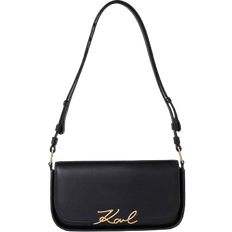K Signature Two Way Crossbody Bag - Black/Vibration Gold
