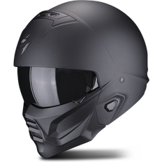 Équipement Moto Scorpion Exo-Combat II Casque jet noir Adulte