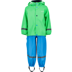 Isolerende funksjon Regntøy Didriksons Slaskeman Kid's Set - Frog Green (505292-H10)