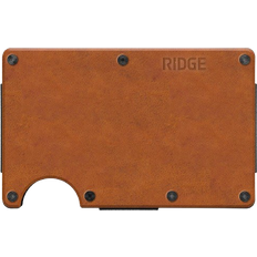 RFID Blocking Wallets Ridge Wallet - Tobacco Brown Leather