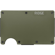 RFID Blocking Wallets Ridge Wallet - Matte Olive/Aluminum