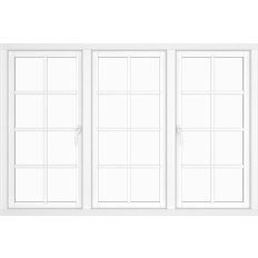 Klarvinduer BH3-24_138 Træ Sidehængt vindue Vindue med 2-lags glas 119x75cm