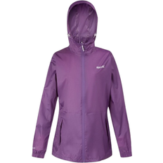 Hiking - Women Rain Clothes Regatta Women's Pack It III Waterproof Jacket - Sunset Purple