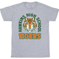 T-skjorter Netflix Men's Stranger Things Hawkins Arch Tiger T-shirt - Dgrey