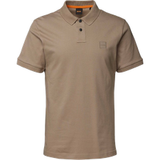 HUGO BOSS Men's Passenger Polo Shirt - Open Brown