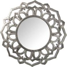 Plastic Mirrors Alexandra House Living Silver Wall Mirror