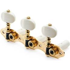 Gold Tuning Equipment Taylor Sold by: ArkansasMusicworks, Series Guitar Tuners Pearloid Buttons GOLD #80463