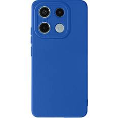 Avizar Coque pour Xiaomi Redmi Note 13 Pro 5G Silicone Protection Caméra Bleu