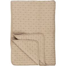 Ib Laursen 07961-76 Quilt Blanket Tæppe Beige (260.1x130cm)