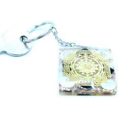 Wallets & Key Holders A&W Orgonite Power Keyring - Home Protect Tourmaline - Multicoloured