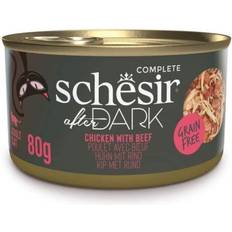 Schesir After Dark Cat Filetti di Pollo e Manzo in Brodo - 80 g