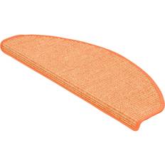 Treppenmatten Pergamon Fussmatte, Natur Sisal Stufenmatten Orange