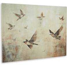 Signature Design by Ashley Collmund Black/Brown/Gray Wall Decor 36x48"