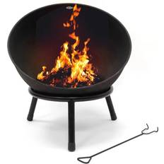 Eldskål 60 cm Svart Matt