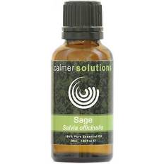 Calmer Solutions Sage 30ml 100% pure natural essential oil for aromatherapy and diffusers