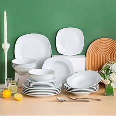 MALACASA Elisa 24-Piece Dinner Set