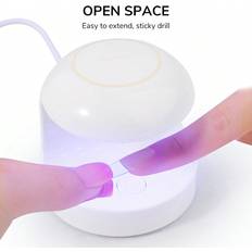 Shein Mini UV Light For Gel Nails Single Small Nail Cure Nail