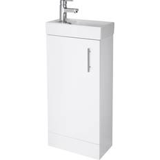 Cloakroom floor standing 1 door vanity