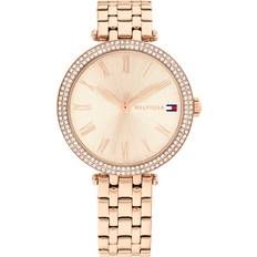 Tommy Hilfiger Natalie 1782721 Dame 34 mm Analog Kvarts Mineralglas Rose gold 8 mm