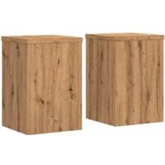 VidaXL Blompiedestaler vidaXL Växtställ 2 st 25x25x35 cm Konstruerat Trä