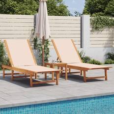 Garden & Outdoor Furniture vidaXL Sun Loungers 2