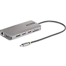 StarTech USB-C Multiport Adapter HDMI DP Triple