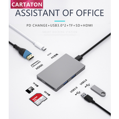 Aihontai carta Docking Station 6 IN 1 Pro