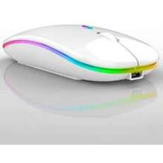 Dual-Mode Rechargeable Glowing Wireless Mouse Charging Silent Computer Notebook