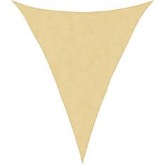 Beige Sail Awnings vidaXL Sun Shade Sail Awning Canopy Cover