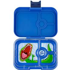 Yumbox Madkasse m. 4 Rum Bento Panino Surf Blue Dino OneSize Madkasse