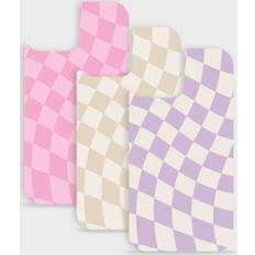 Holdit Print Pack Iphone 12/12pro Checkered 76x13x140 mm Mobil Covers hos Magasin Hvid