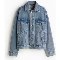 H&M Jackets H&M Oversized Denim Jacket Blue