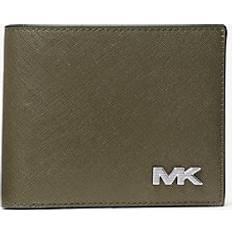 Michael Kors Green Wallets Michael Kors Rivington Billfold Wallet With Passcase - Green