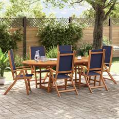 Garden & Outdoor Furniture vidaXL Folding Garden Chairs