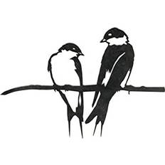 Metalbird Pair of Swallows Outdoor Garden Ornaments