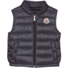 18-24M - Girls Vests Children's Clothing Moncler Kid's New Amaury Quilted Down Vest - Blue Navy