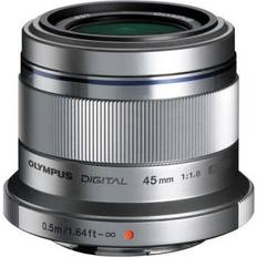 M. Zuiko Digital ED 45mm f/1.8 Lens Silver