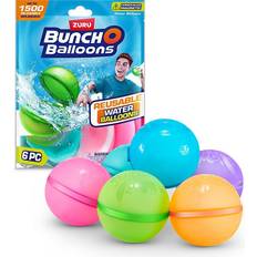 Water Balloons Zuru Bunch O Balloons 56593 Original 6 Pack Summer Boys and Girls, Pool Beach Toys for Kids Ages 3-12, Self Sealing Reusable Water Balloons
