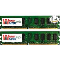 2 GB RAM Memory MemoryMasters 2GB 2x 1GB DDR2 PC2 5300 667Mhz 240 Pin DIMM 2 GB KIT