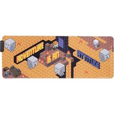 Multifarvet Musemåtter Paladone Minecraft Light Up Desk Mat