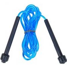 Blue Fitness Jumping Rope Sporti France Sportifrance Fluo skipping rope Bleu